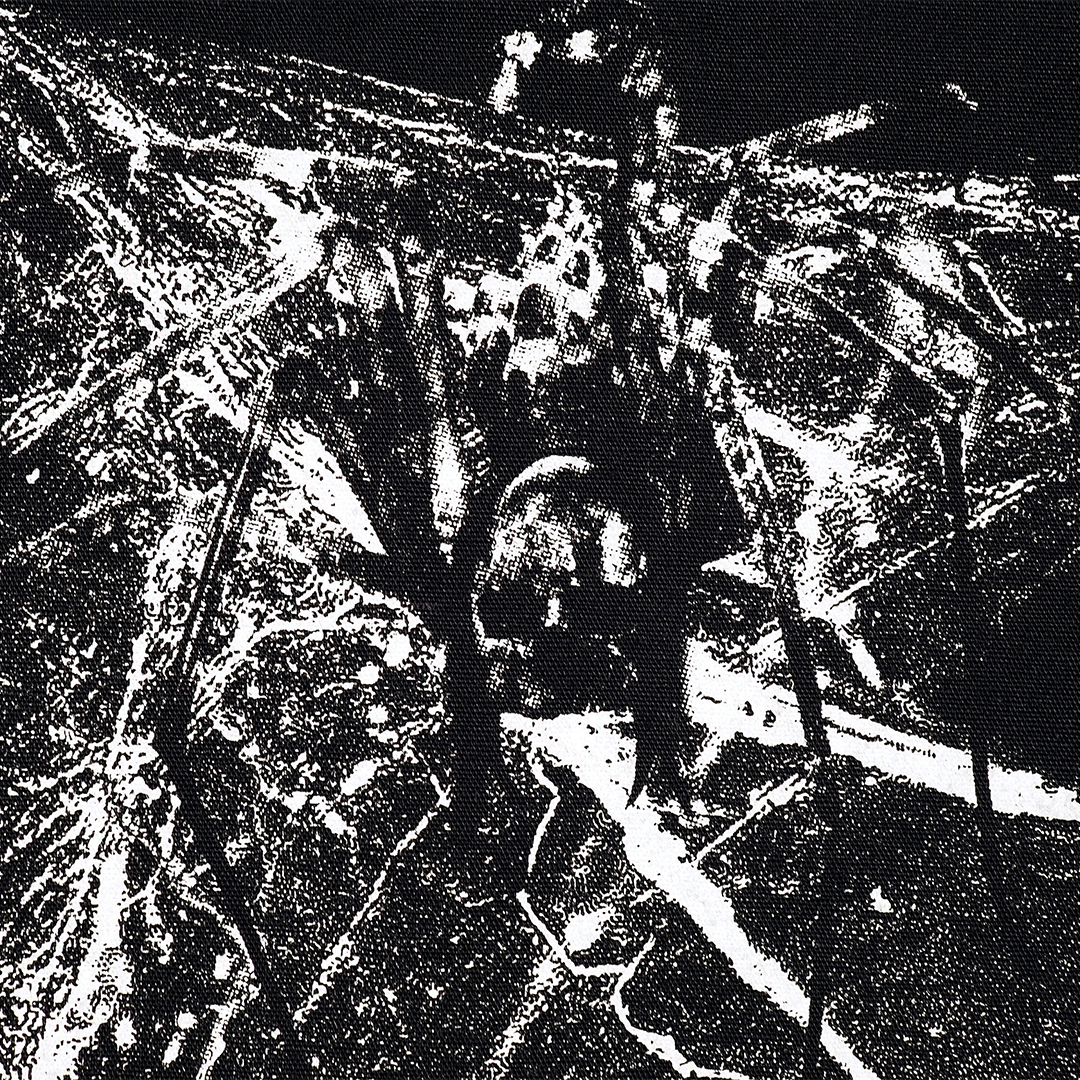 Zoom sur l'araignée du motif atomic